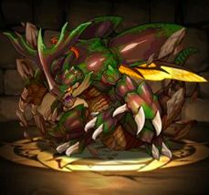 【パズドラ攻略】「地の蟲龍」超地獄級/地獄級/超級/上級/中級 攻略・スキル上げデータ
