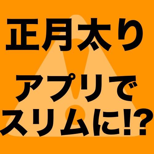 【カメラ】正月太りがヤバい・・・そんな時はスリムになれるアプリに頼ろう!