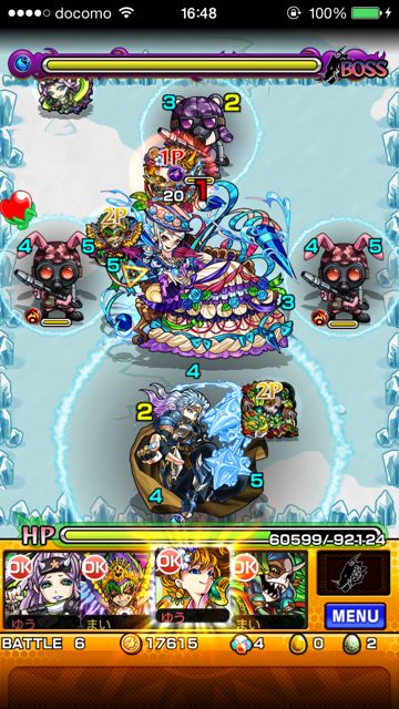 モンスト　マリーアントワネット　究極　第六ステージ
