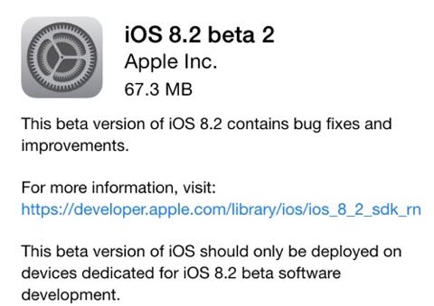 iOS 8.2