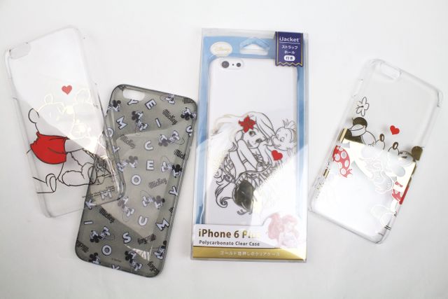 レビュー リンゴマークと楽しむ ディズニー クリアケース Iphone 6 6 Plus Appbank