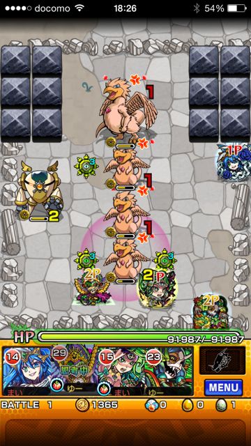 モンスト　リシュリュー枢機卿　究極　第一ステージ