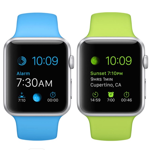 【Ingress】「Apple Watch Sport」の青と緑が完全にエージェント仕様