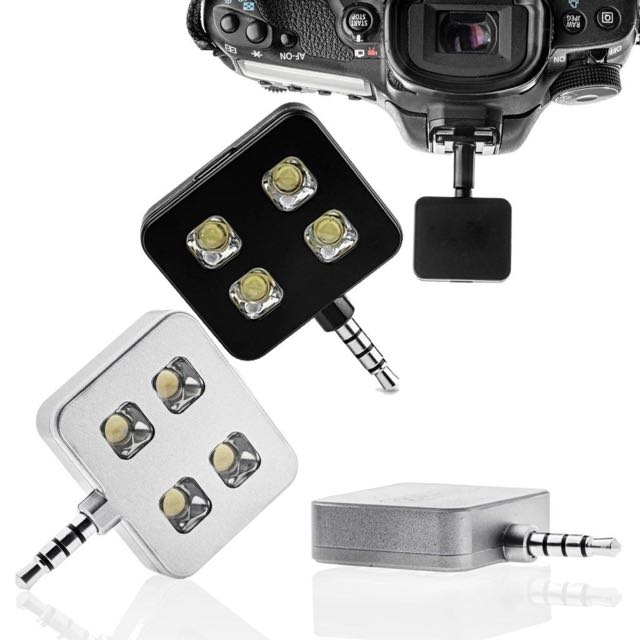 赤目写真にさよならできるスマホ用LEDフラッシュライト！