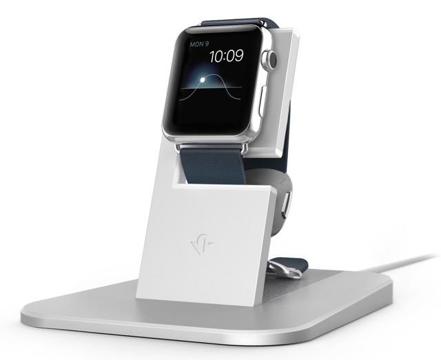 Apple Watchをスマートに充電できるメタルスタンド!