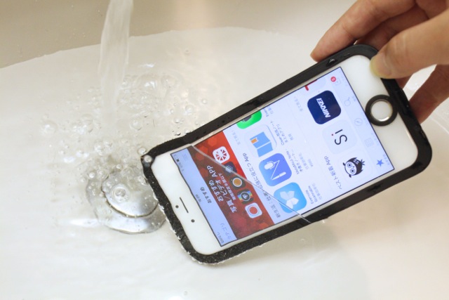 極薄防水ケース スリムダイバー を沈めてみた Appbank