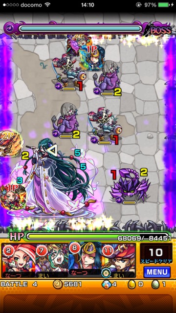 モンスト　ギミック　ヒーリングウォール