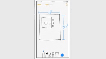 【iOS 9】「メモ」アプリが手書きや写真埋め込みに対応