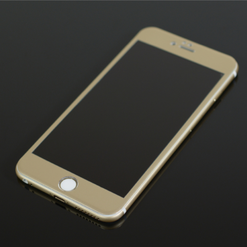 欠けないアルミフレームでiPhoneを守る全面保護強化ガラス