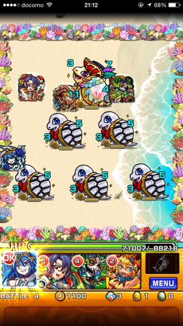 モンスト西瓜頭ステージ4