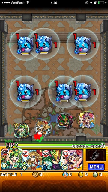 覇者の塔27階ステージ1
