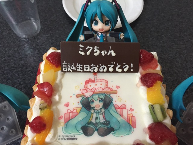 祝福 ミクちゃんの誕生日 初音ミクコラボケーキでお祝い Appbank