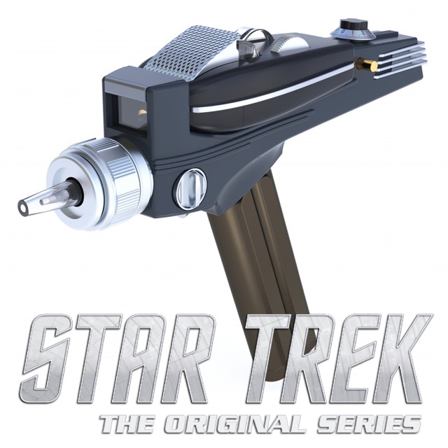 スタートレックのフェイザー銃を完全再現した学習リモコン