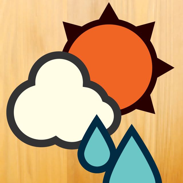 『おてがる天気』に雨予報をプッシュ通知してくれる機能が追加