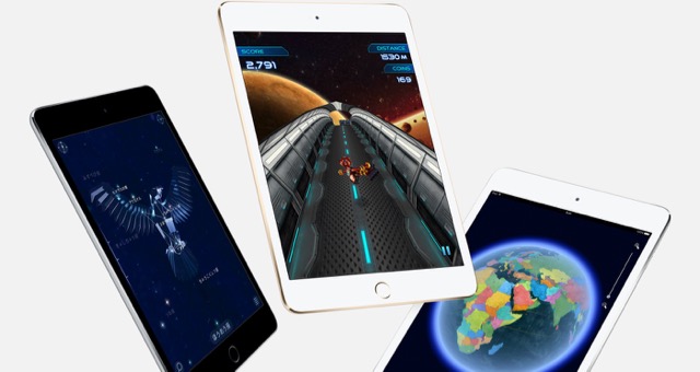 iPad mini 4とiPad mini 2の比較まとめ。大きさや機能に違いはあるの?