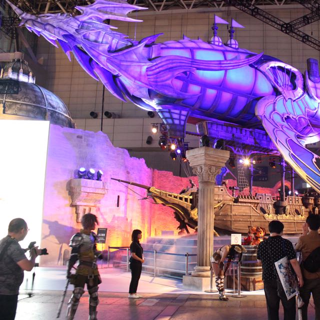 【TGS2015】『グランブルーファンタジー』に出てくる飛行船を完全再現。しかも実際に乗れるだとッ!?