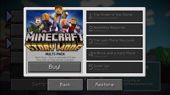 Minecraft: Story Mode