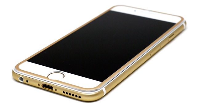 エッジがアルミだから欠けないiPhone 6s/6強化ガラス