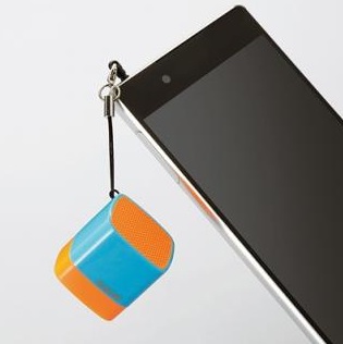 小さなスピーカーでとってもパワフル、iPhone3倍の大音量