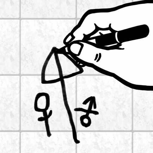 用を足しながらに丁度いい!? 『謎解きトイレの落書き』で脳トレしよう