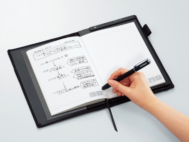 スキャン不要! 書くだけでデジタル化できるノート
