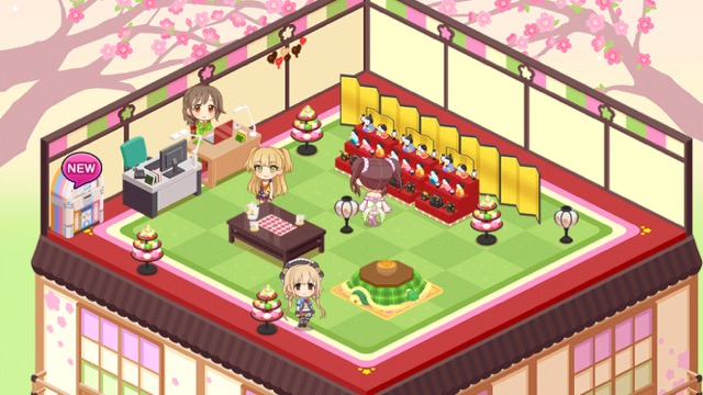 デレステ ひなまつりのルームグッズで3月3日を迎えよう Appbank