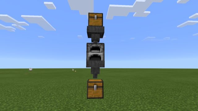 マイクラpe アイテムを移動できる ホッパー で自動化装置を作ってみた Appbank