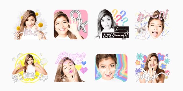 ローラのしゃべるスタンプがマジで可愛い Appbank