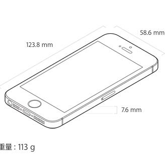 比較 Iphone Seとiphone 5sのサイズと重さの差は Appbank