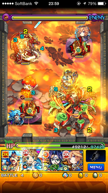 モンスト覇者の塔36階ステージ4