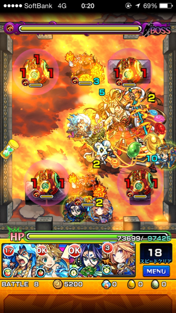 モンスト覇者の塔36階ボス4