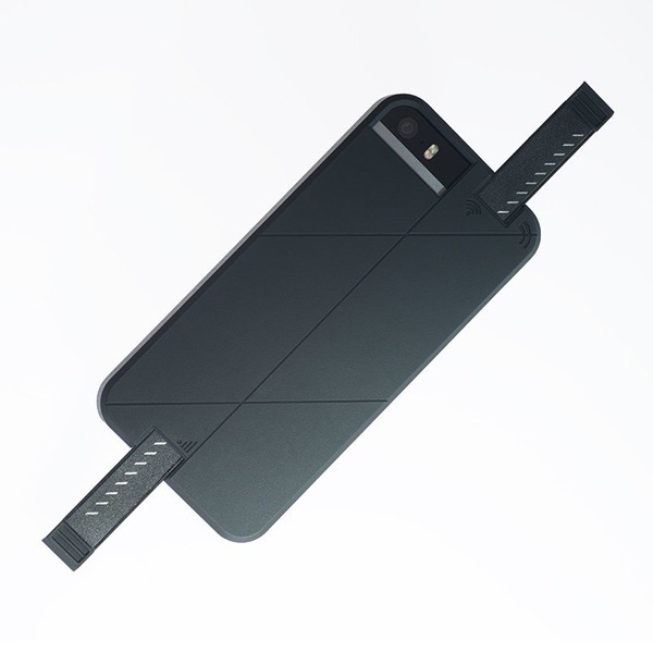 Wi-Fiと3G・4Gの電波をキャッチするiPhone SEケース『LINKASE PRO』