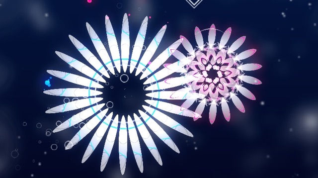 なぜかハマる 幾何学模様のお花を育てて海底9 999mまで潜るゲーム Appbank