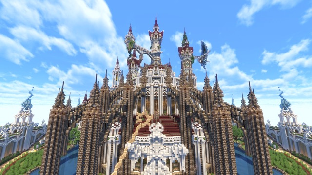 マインクラフト　minecraft 建築　甘みや