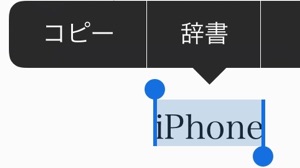 Safariでテキストを選択しづらいときは○○を使うべし!