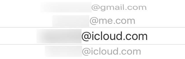 iCloudメール