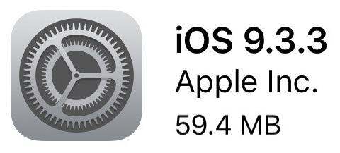 iOS 9.3.3