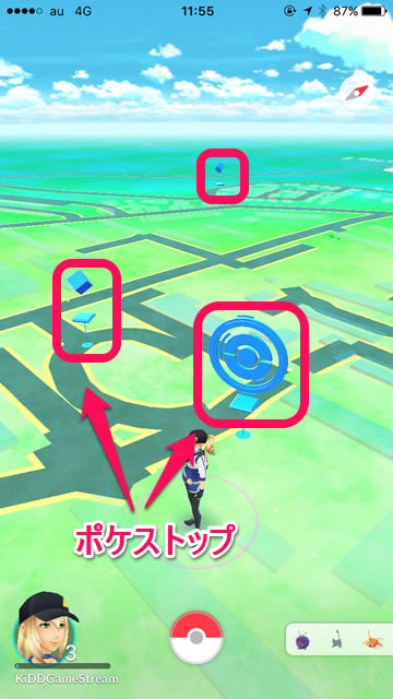 ポケモンGOpokemongoモンスターボール入手方法使い方ポケストップ