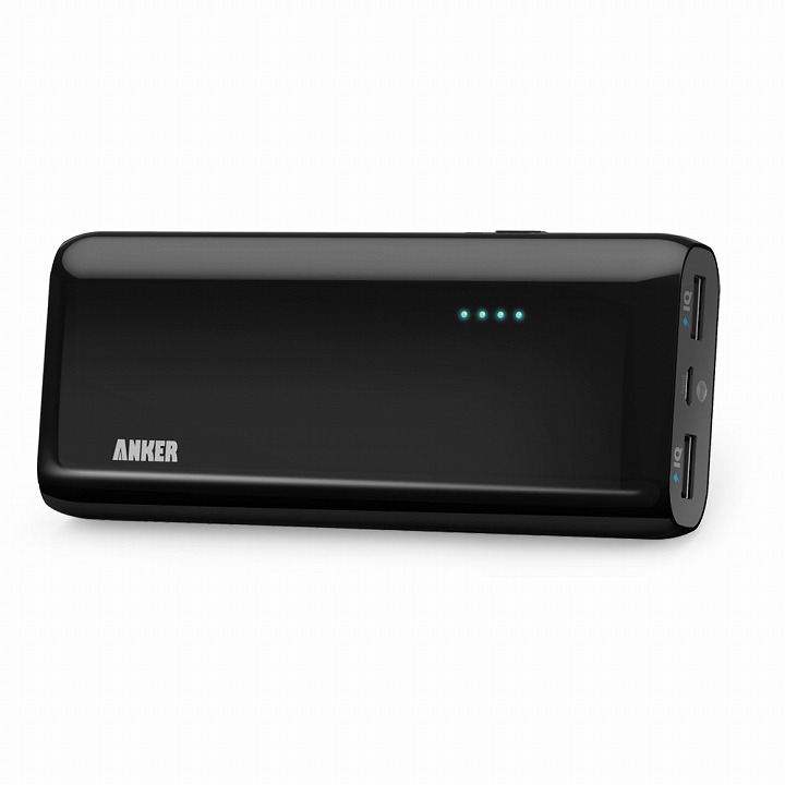 ジェットブラックのiPhone 7、iPhone 7 Plusとあわせて使いたい[16,000mAh]Anker Astro E5 第2世代 モバイルバッテリー