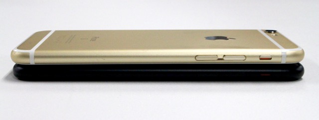「iPhone 7」と「iPhone 6s」の高さ・厚さ・幅