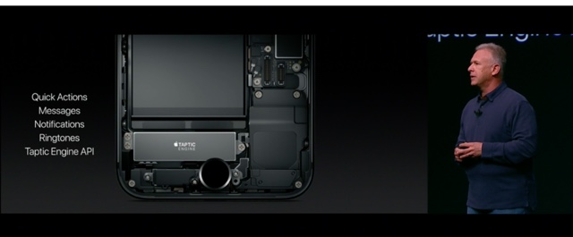 Apple発表会 iPhone 7のホームボタンは感圧センサー
