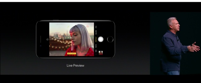 Apple発表会 iPhone 7のカメラ説明