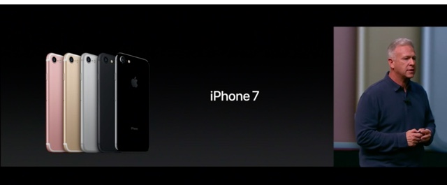 Apple発表会 iPhone 7のカラバリ