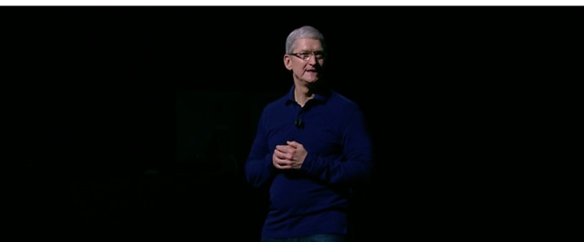 Apple発表会 ティム・クック氏