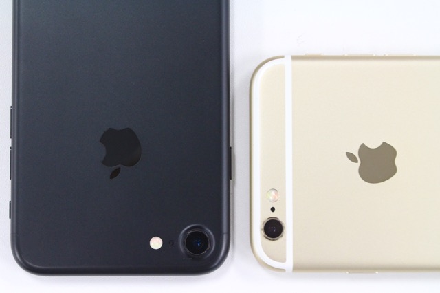 「iPhone 7」と「iPhone 6s」の違いを比較