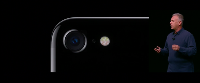 Apple発表会 iPhone 7のカメラの説明