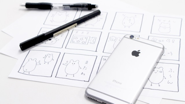 LINEスタンプの作り方。紙とペンとiPhoneだけでLINEスタンプの作成からリリースまで全部できちゃうアプリ「Shuttle Sticker」