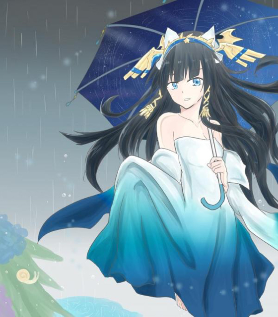 パズドラ 水も滴るイケメン ヤマトタケル ほか水彩画のカメオなど梅雨イラストを紹介 Appbank