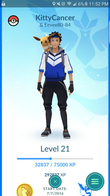 ポケモンGO相棒ポケモンのイーブイ