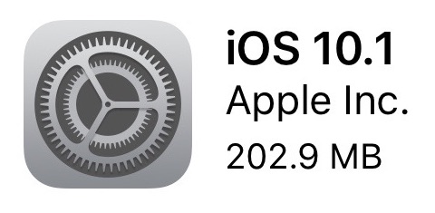 iPhoneアイフォンiOS 10.1アップデート